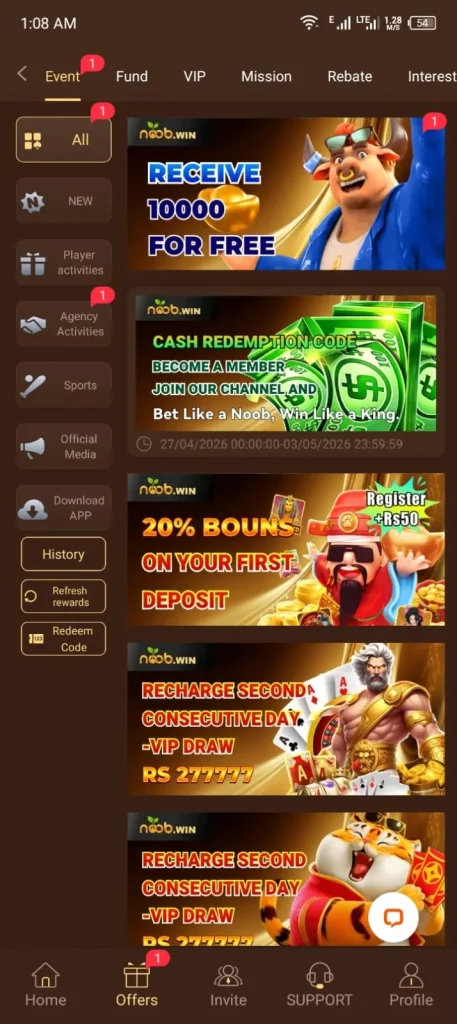 Noobwin Game APK Download