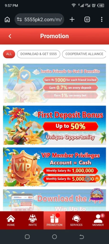 5555bet Game Download APK