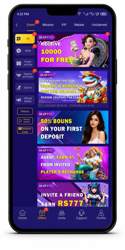 Skep777 Game APP Download