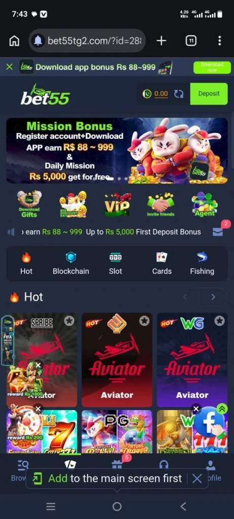 bet55 Game Download APK Pakistan
