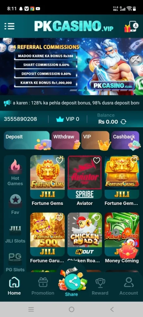 pkcasino Game Download APK