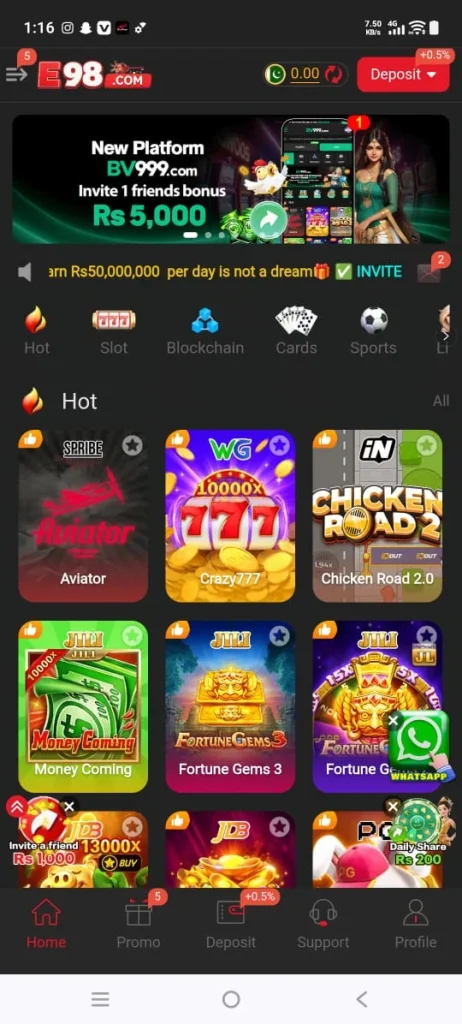 E98 Game APK Download